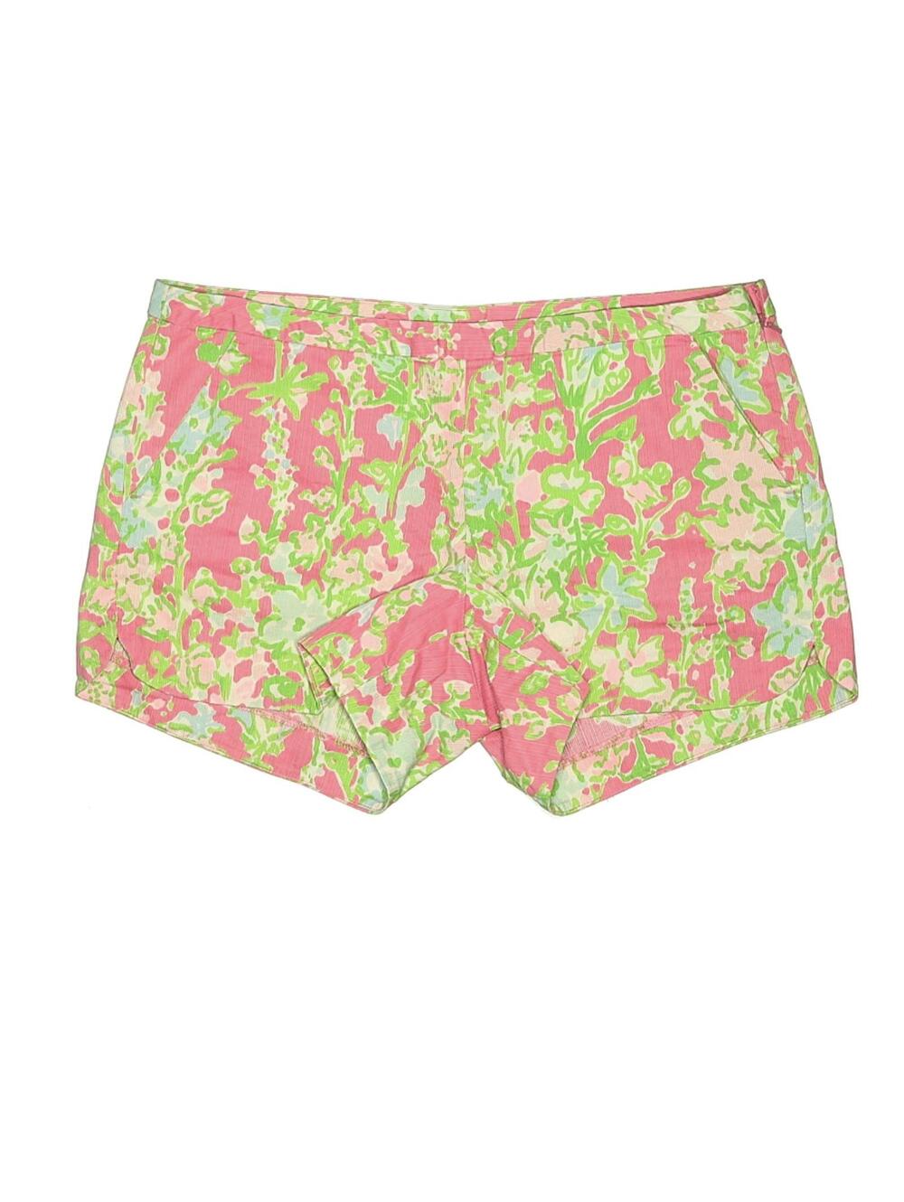 Lilly Pulitzer Printed Pink Colored Shorts Size 6